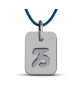 Mikado : pendentif ASTRO signe Capricorne (argent)