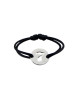 Loupidou : bracelet cordon lucky number (argent)