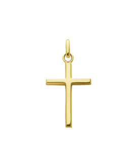 Pendentif croix or jaune 18 carats - AUGIS