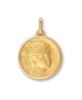 Médaille Ange en or 18 carats - Lucas Lucor