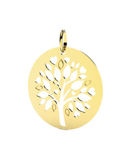 Pendentif arbre de vie ajouré or jaune 18K – Lucas Lucor