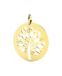 Pendentif arbre de vie ajouré or jaune 18K – Lucas Lucor