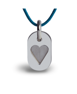 Mikado : pendentif Corazon argent