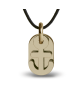 Mikado : pendentif Popeye (or jaune)