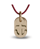 Mikado : pendentif Popeye (or rose)