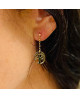 Boucles d'oreilles arbre de vie or - Lucas Lucor