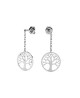 Boucles d'oreilles arbre de vie or - Lucas Lucor